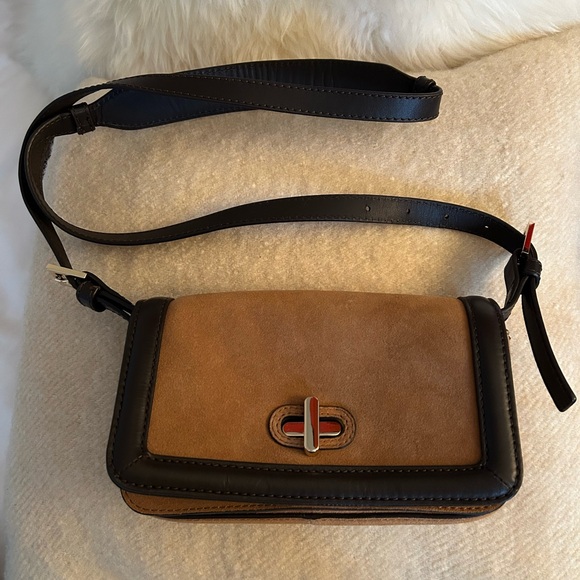 ZARA Suede & Leather handbag - Picture 2 of 5